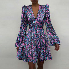 Print Party Dress