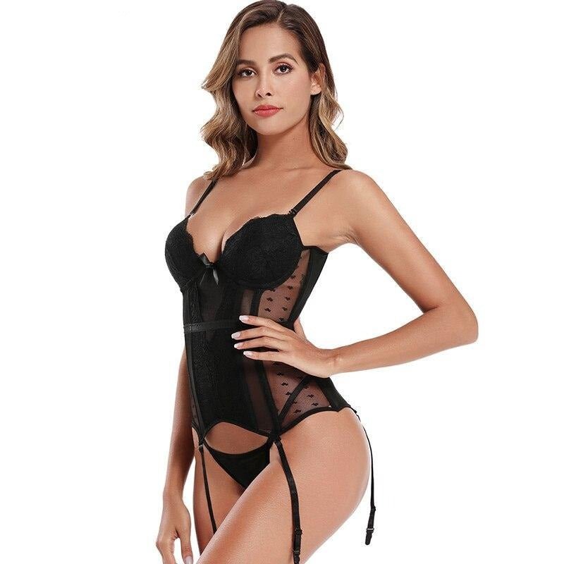 Women Plus Size Sexy Lingerie Set