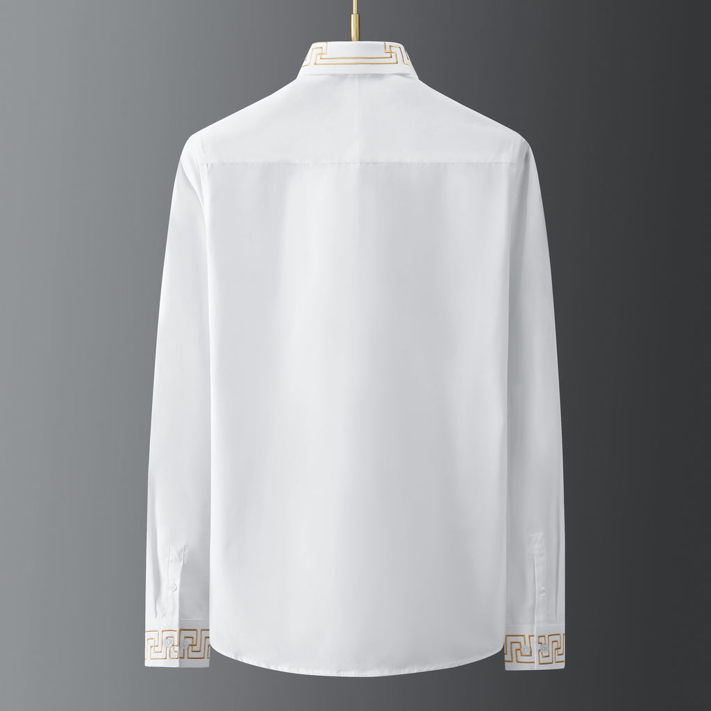 High-Quality Gilding Embroidery Shirts