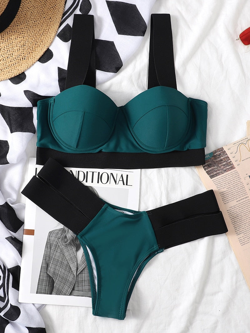 Pop color Swimsuit
