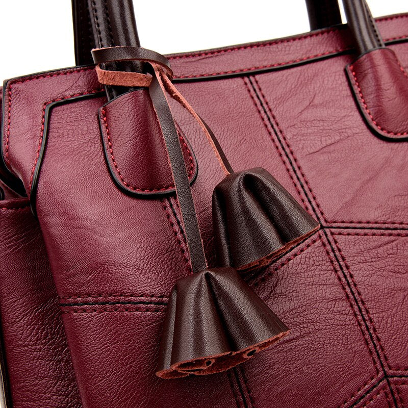 Leather Lux Handbag