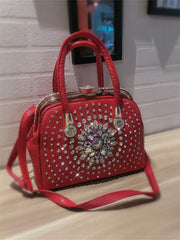 Luxury leather handbag