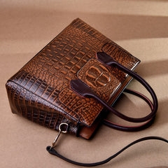 Croco pattern Crossbody Bag