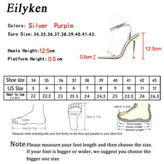 Bling Crystal Metal Heels Shoes