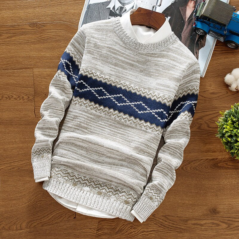 Round neck pullover