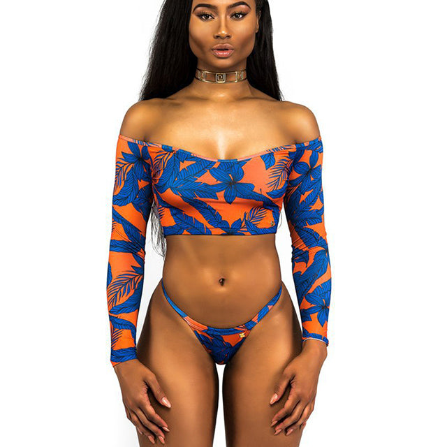 Ethnic print Swimsuit