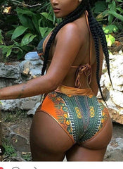 Yakonda Print Bikini Set