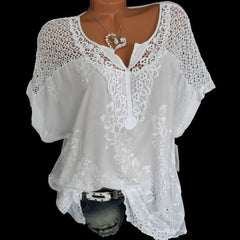 Short Sleeve Women's Blouse
