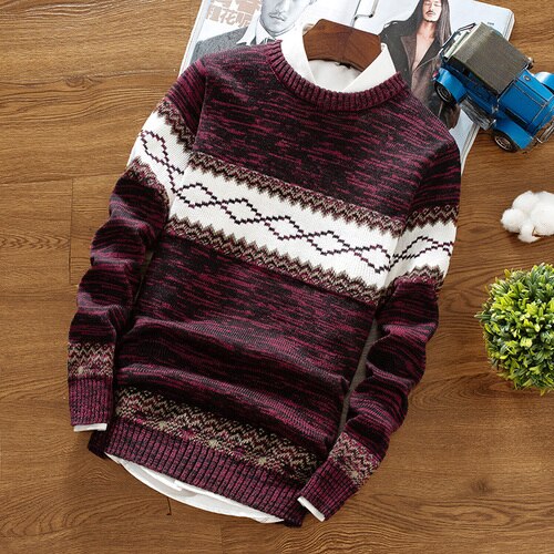 Round neck pullover