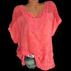 Short Sleeve Women's Blouse