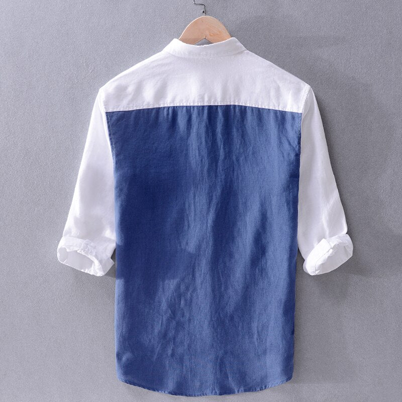 Italy brand linen shirt
