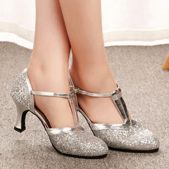 Latin Dance Shoes 4CM Low Heels