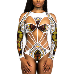 Ethnic print Swimsuit