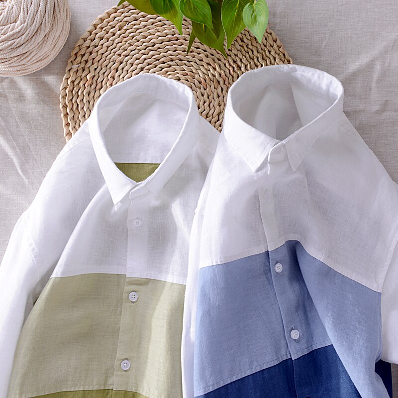 Italy brand linen shirt