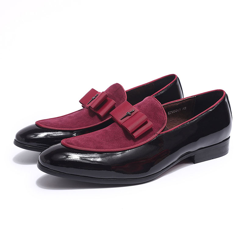 Genuine Leather and Cow Suede Shoes