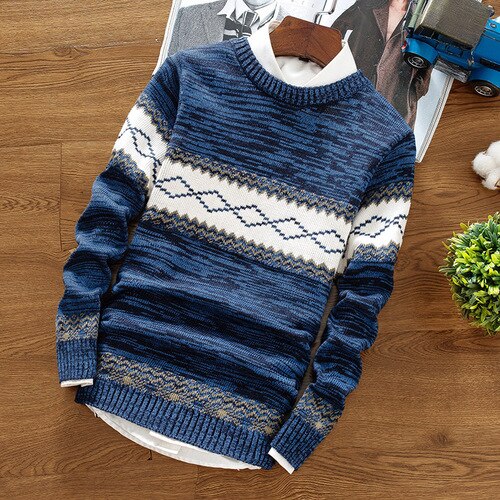 Round neck pullover