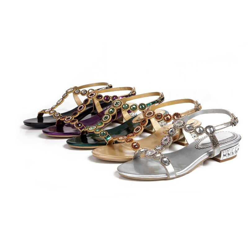 Rhinestone High-end Sandals