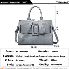 Luxury Croco pattern bag