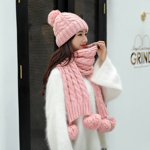 Winter Hat & Scarf Set