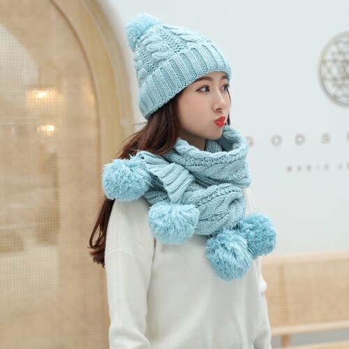 Winter Hat & Scarf Set
