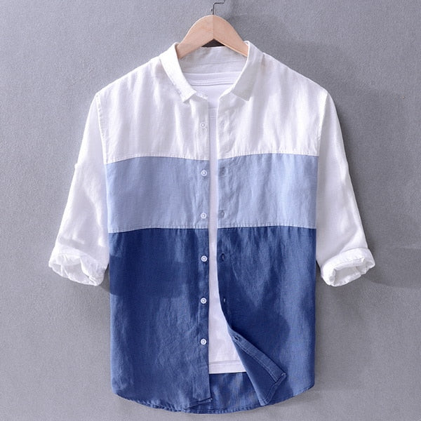 Italy brand linen shirt