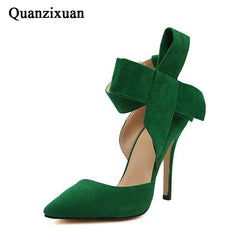 Comfort Bow High Heels Shoes