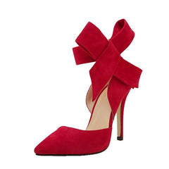 Comfort Bow High Heels Shoes