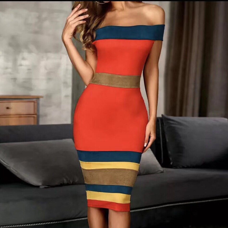 Off Shoulder Party Dress