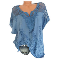 Short Sleeve Women's Blouse