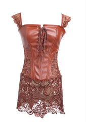 Sexy Leather Corset Lingerie