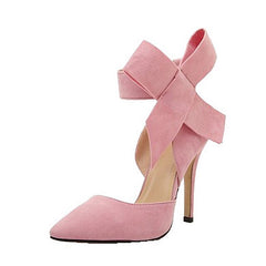 Comfort Bow High Heels Shoes