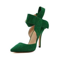 Comfort Bow High Heels Shoes