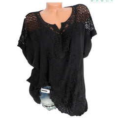 Short Sleeve Women's Blouse