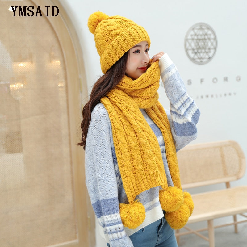 Winter Hat & Scarf Set