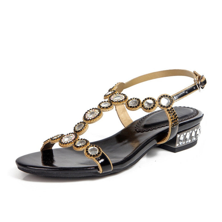 Rhinestone High-end Sandals