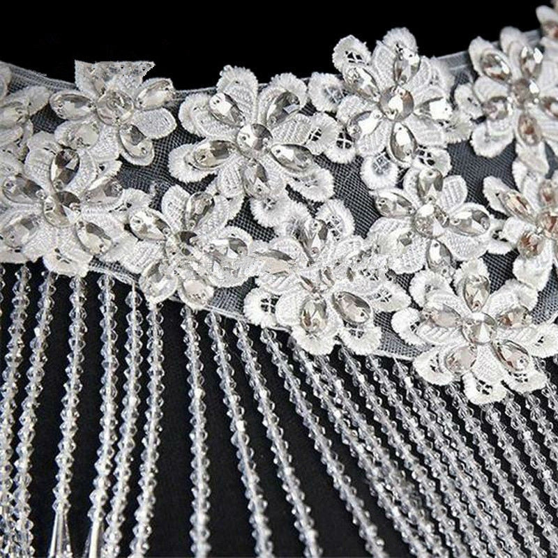 Crystals Bolero Appliques  Wrap