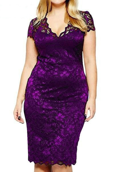 Sexy Casual Short Sleeve Dress