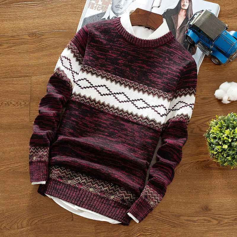 Round neck pullover