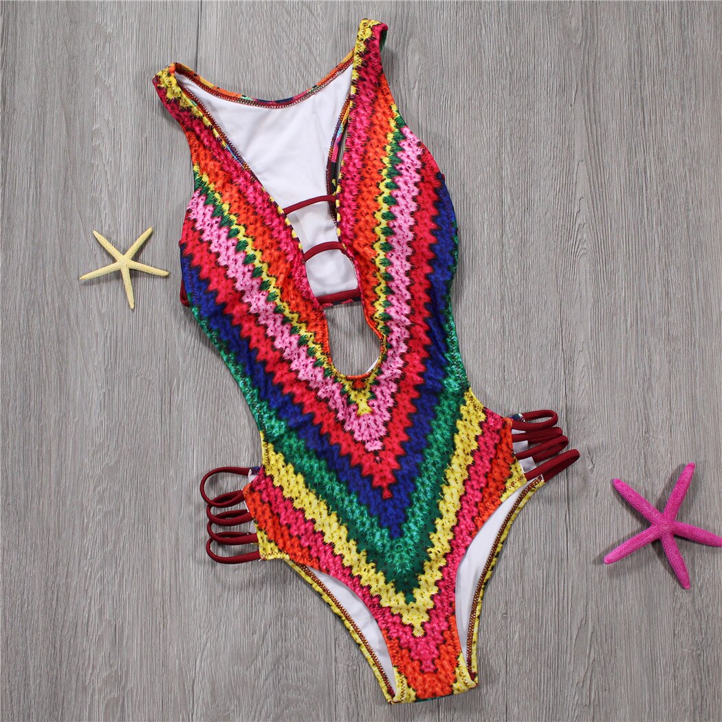 Elegant One Piece Swimsuit