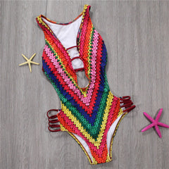 Elegant One Piece Swimsuit