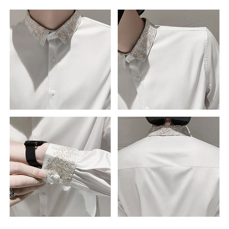 Lux Embroidery Shirt
