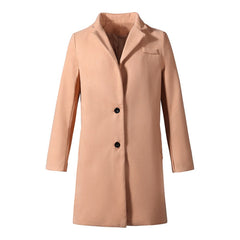 Coat Men 2020 Business Wool Blend