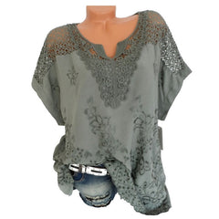 Short Sleeve Women's Blouse