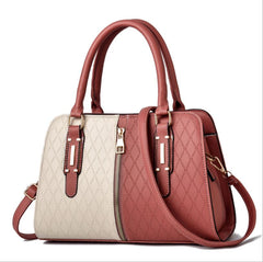 Double Color Handbags