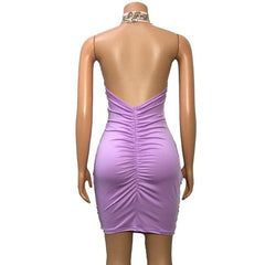 High Waist Diamond Dress