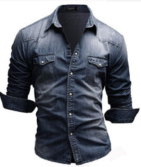 Black Denim Shirt