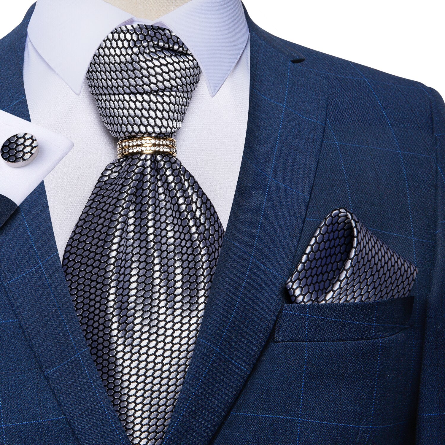 100% Silk Ascot Cravat