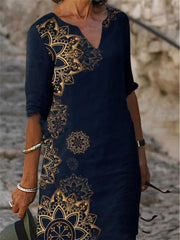 Fashion plus size dress
