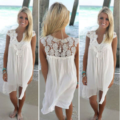 Knee-length beach dress