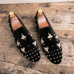 Velvet luxury men Shoes